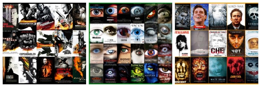 Cartells promocionals pel&middot;l&iacute;cules 