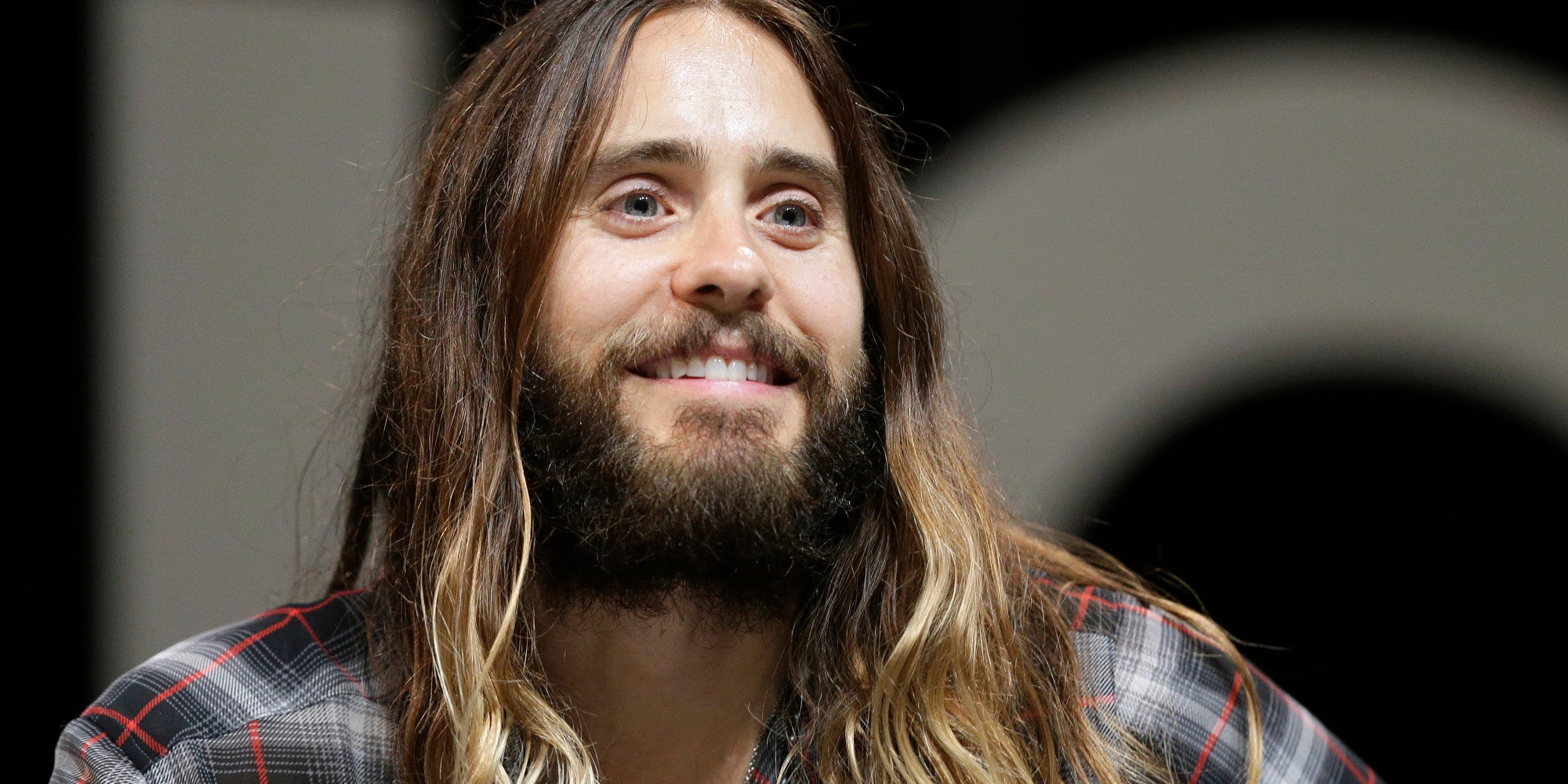American actor, Jared Leto attends the Cannes Lions 2014, 61st International Advertising Festival in Cannes, southern France, Wednesday, June 18, 2014. The Cannes Lions International Advertising Festival is a world's meeting place for professionals in the communications industry.(AP Photo/Lionel Cironneau)