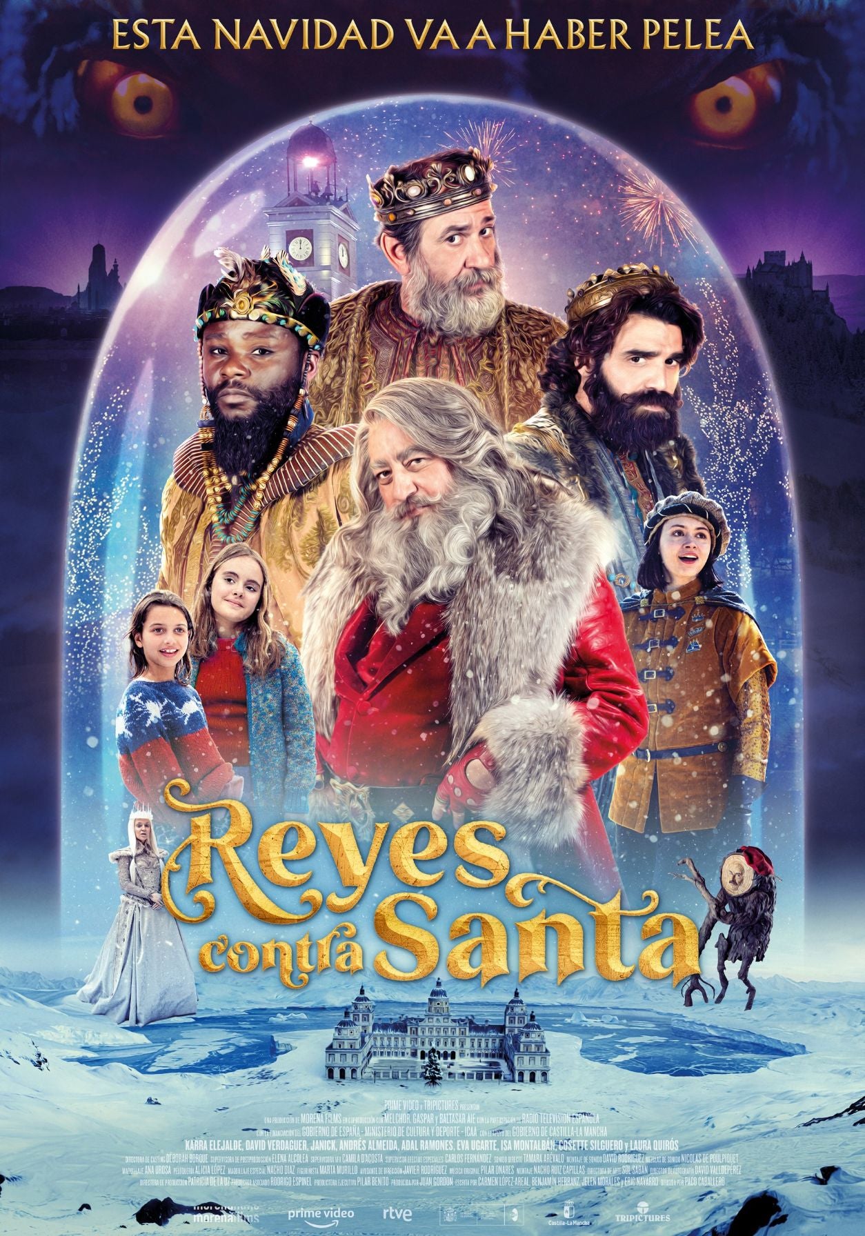 Pòster oficial de 'Reyes contra Santa'
