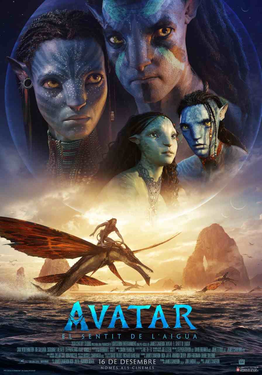 Poster oficial d''Avatar 2' en català