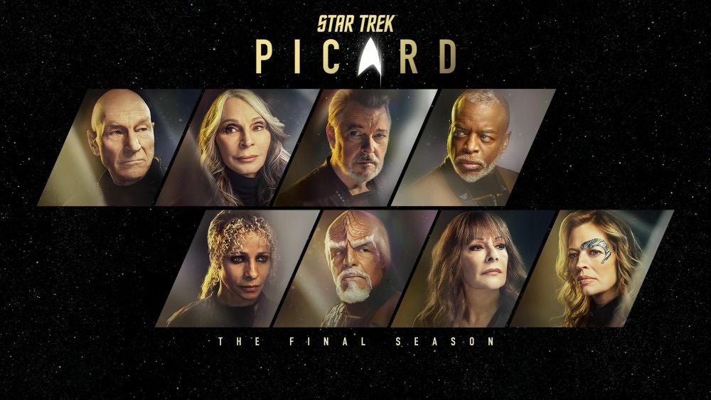 Totes les cares dels protagonistes d'Star Trek Picard