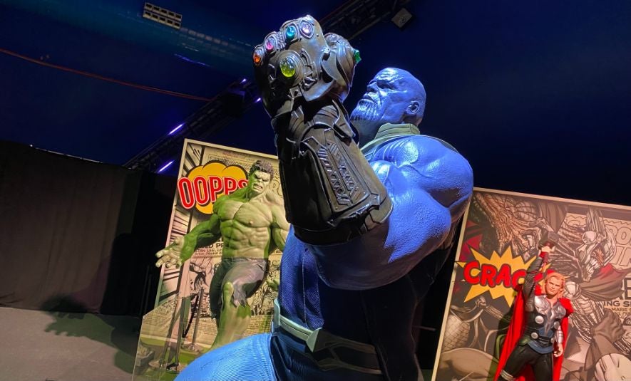 Els Avengers, de visita a Barcelona