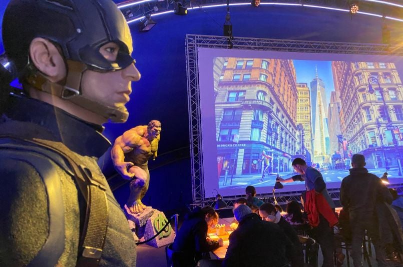Avengers poble espanyol barcelona
