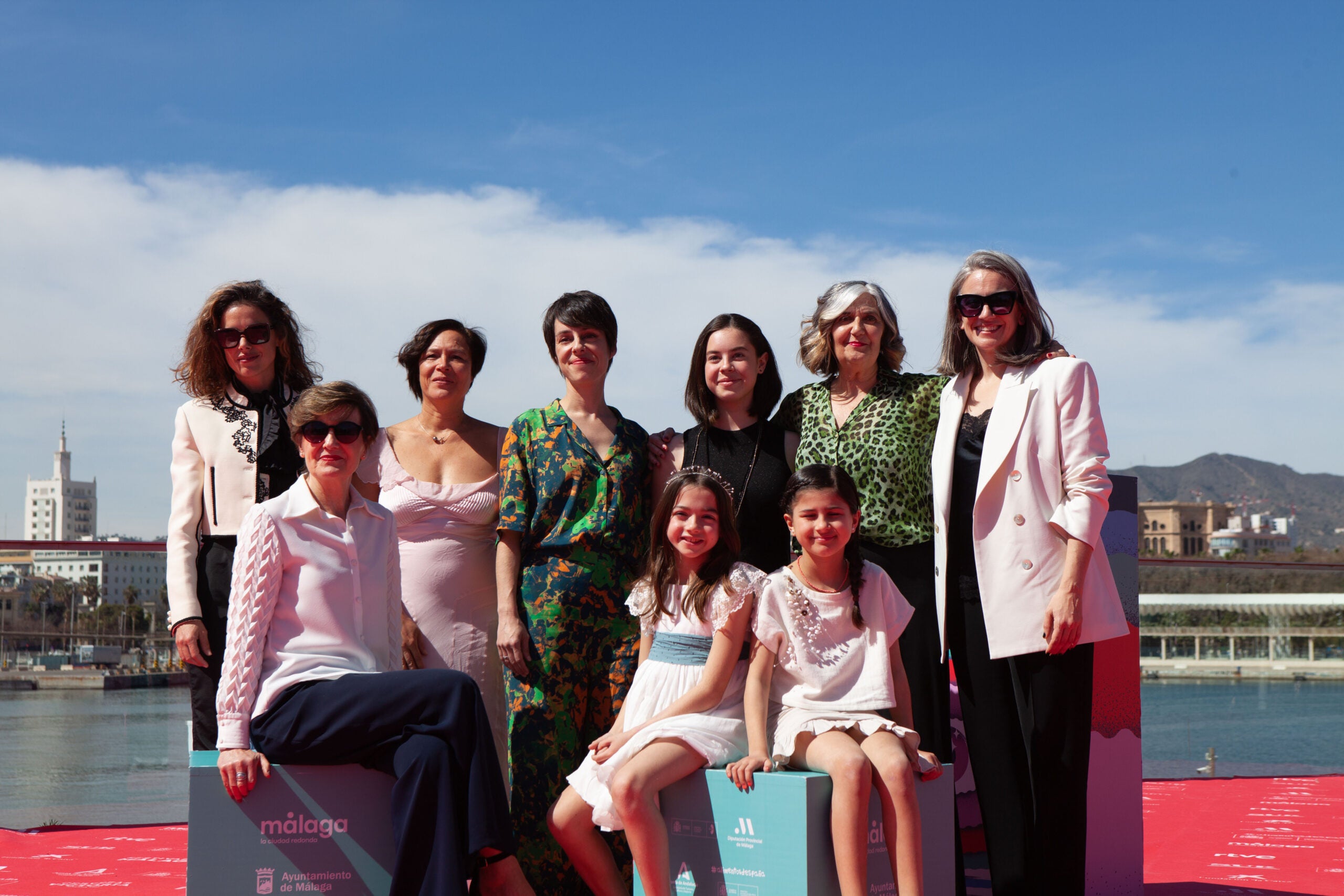 Equip artístic i tècnic de '20.000 especies de abejas' al Festival de Màlaga