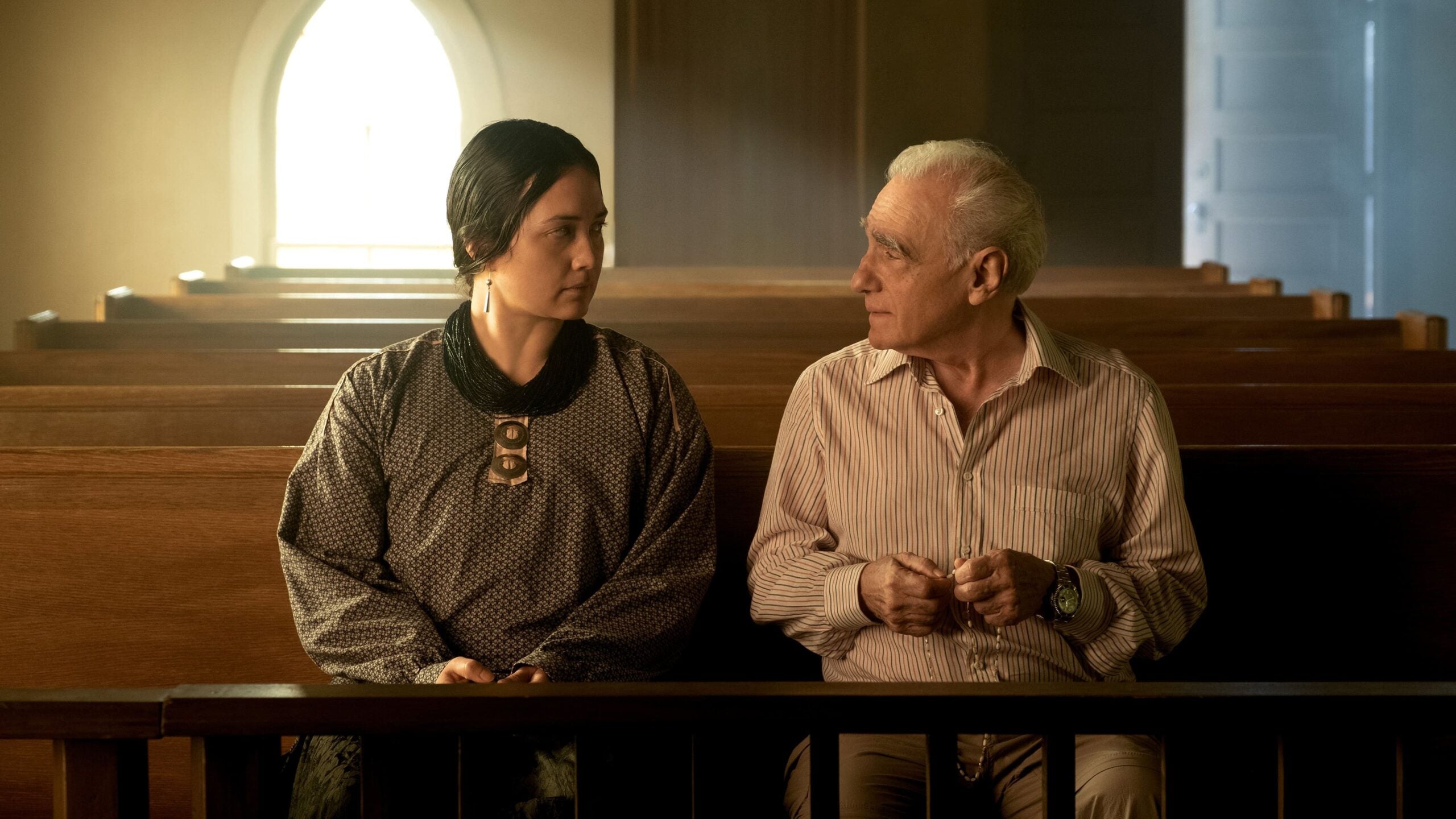 Lily Gladstone i Martin Scorsese