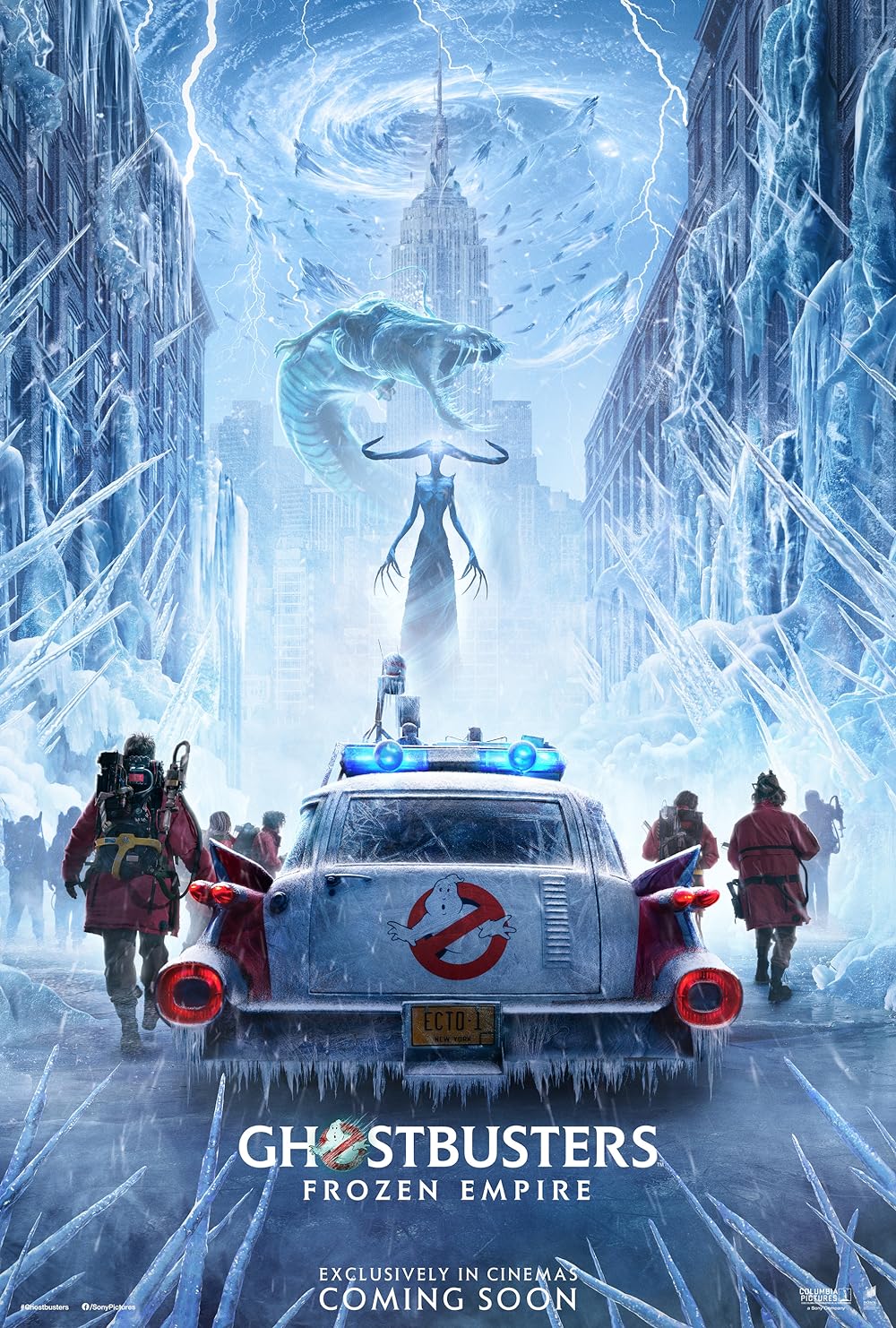 ca&ccedil;afantasmes frozen empire poster