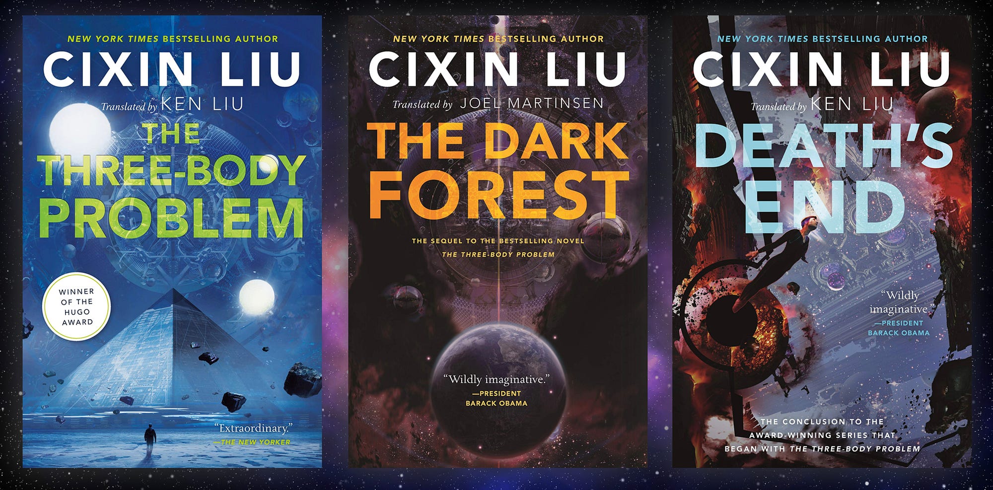 Trilogia d''El record del passat de la Terra' de Liu Cixin.