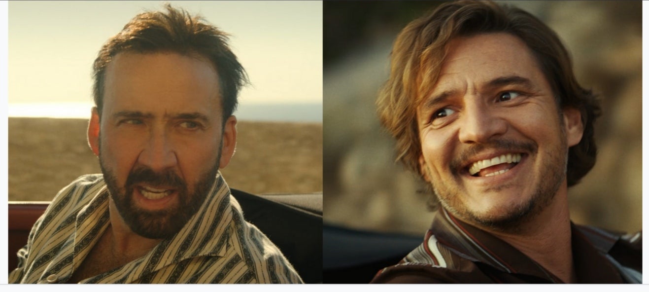 gif nicolas cage pedro pascal...