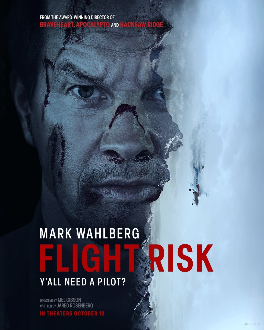 amenaza en el aire poster