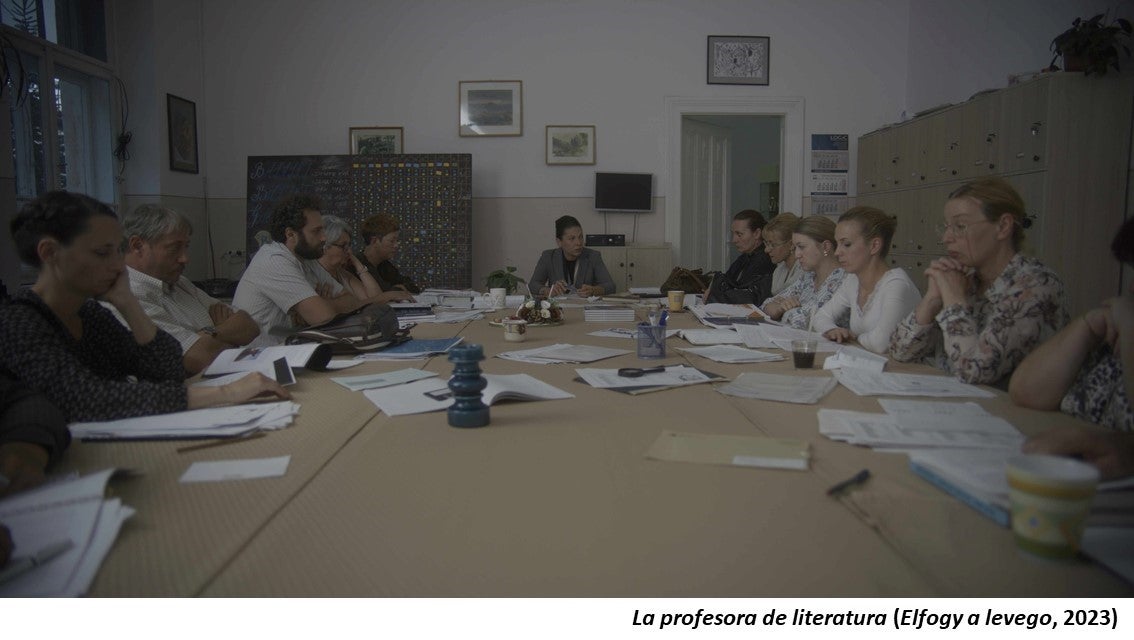 La profesora de literatura