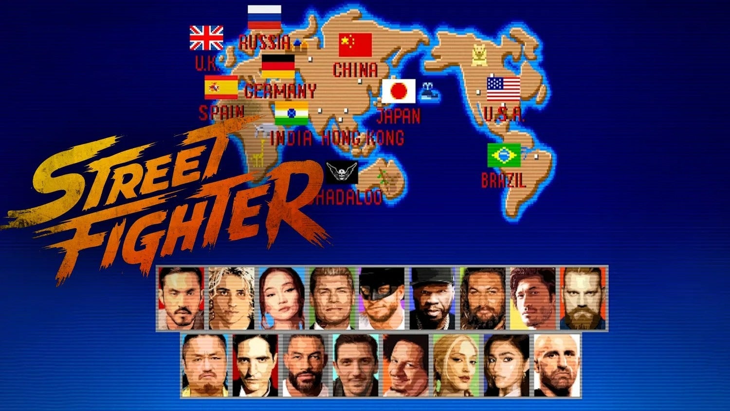 Street fighter 2026 characters movie