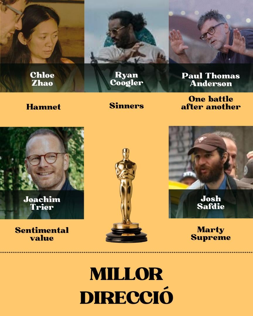 Millor direcci&oacute; oscars 2026