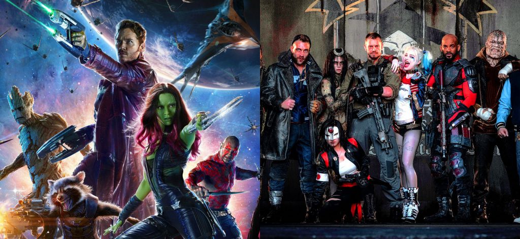 Guardians of the galaxy vs Suicide Squad