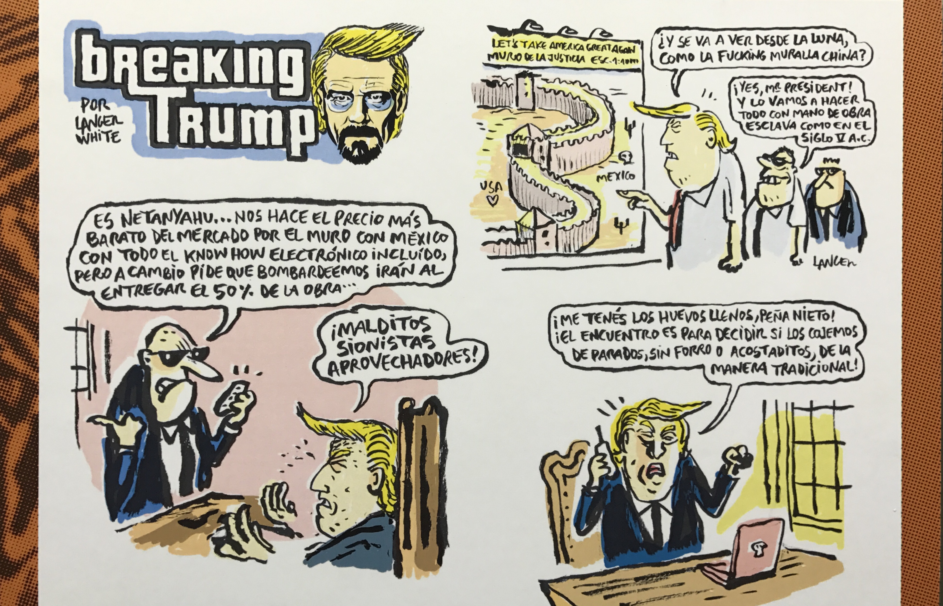 Trump saló comic