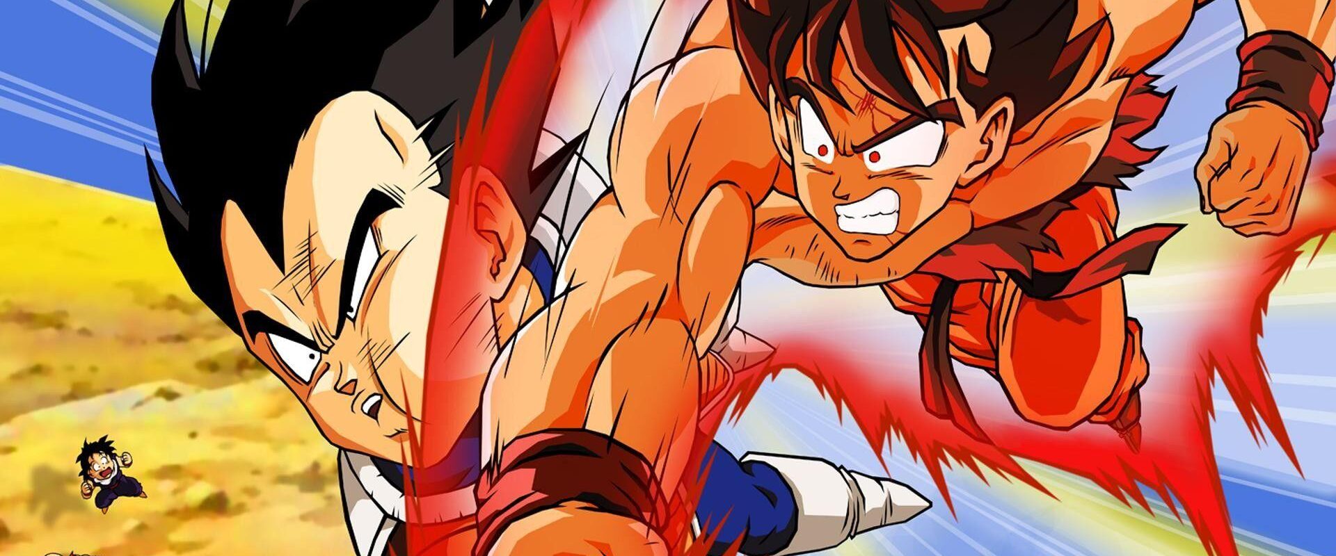 bola de drac, Goku contra Vegeta